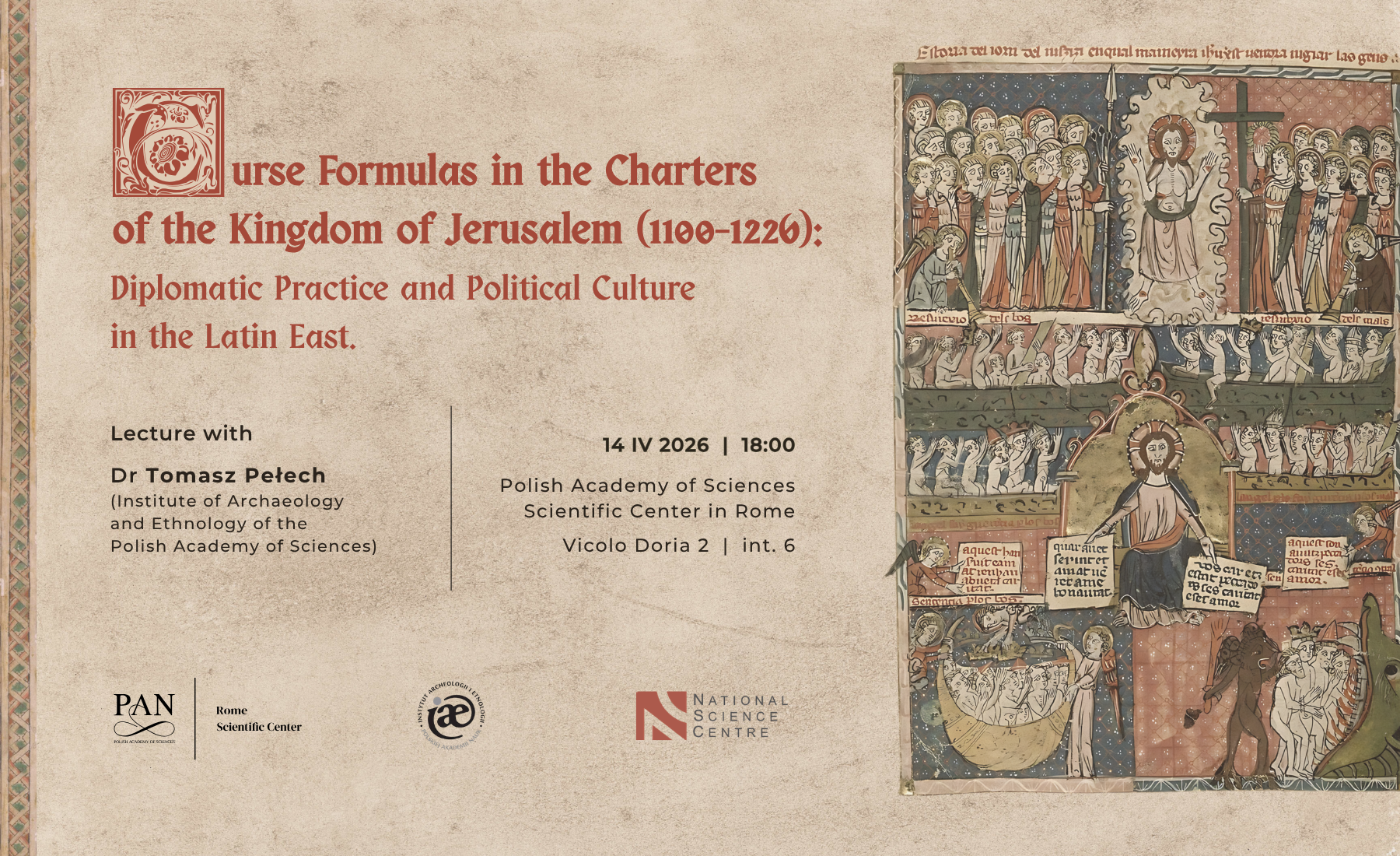 Curse Formulas in the Charters of the Kingdom of Jerusalem (1100–1226): Diplomatic Practice and Political Culture in the Latin East