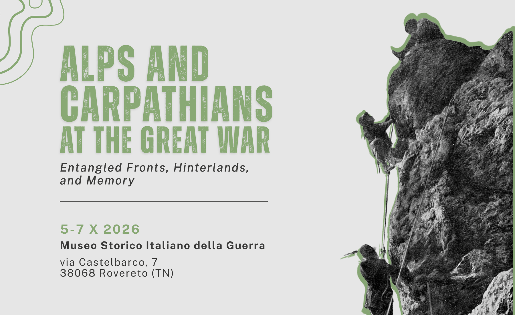 Alps and Carpathians at the Great War: Entangled Fronts, Hinterlands, and Memory