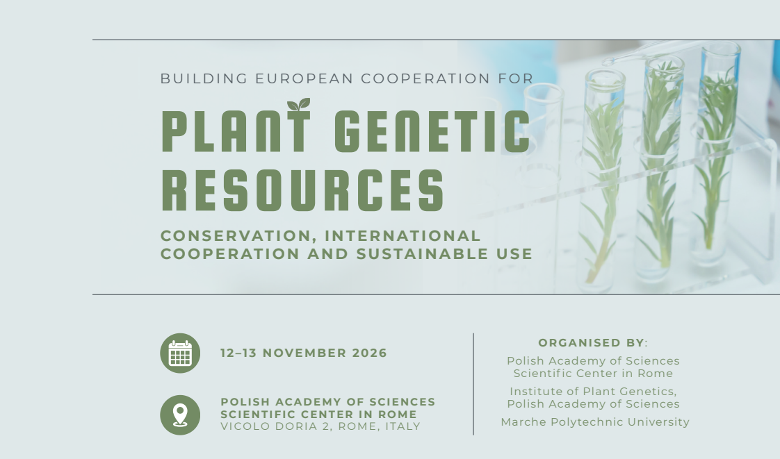 Building European Cooperation for Plant Genetic Resources.  Conservation, International Cooperation and Sustainable Use